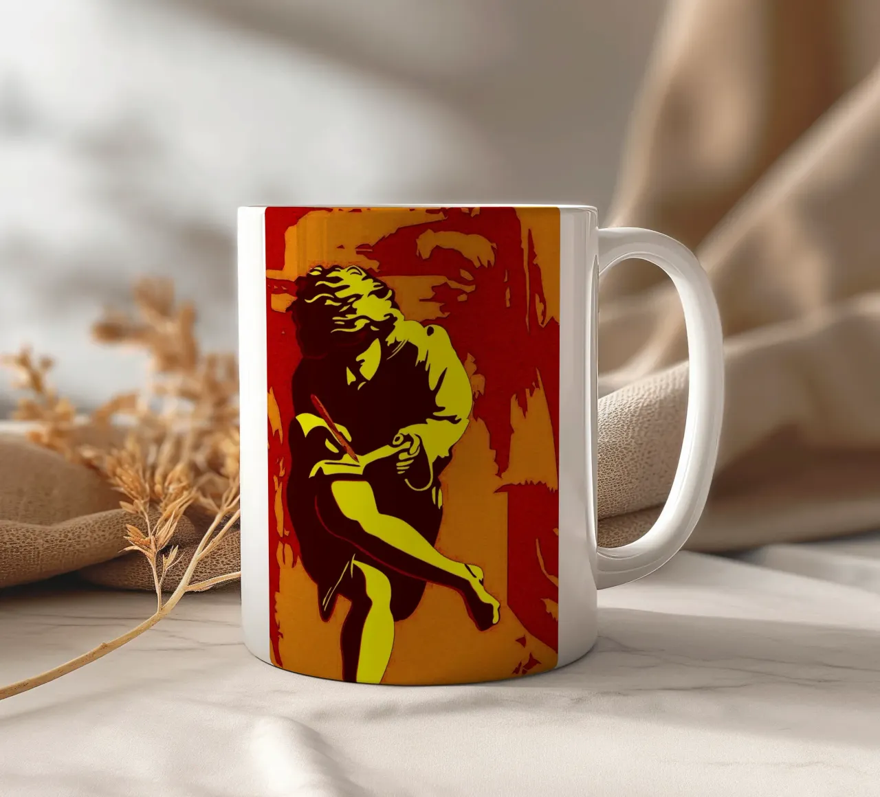 AC/DC Band Art tazza in ceramica da vanhesling