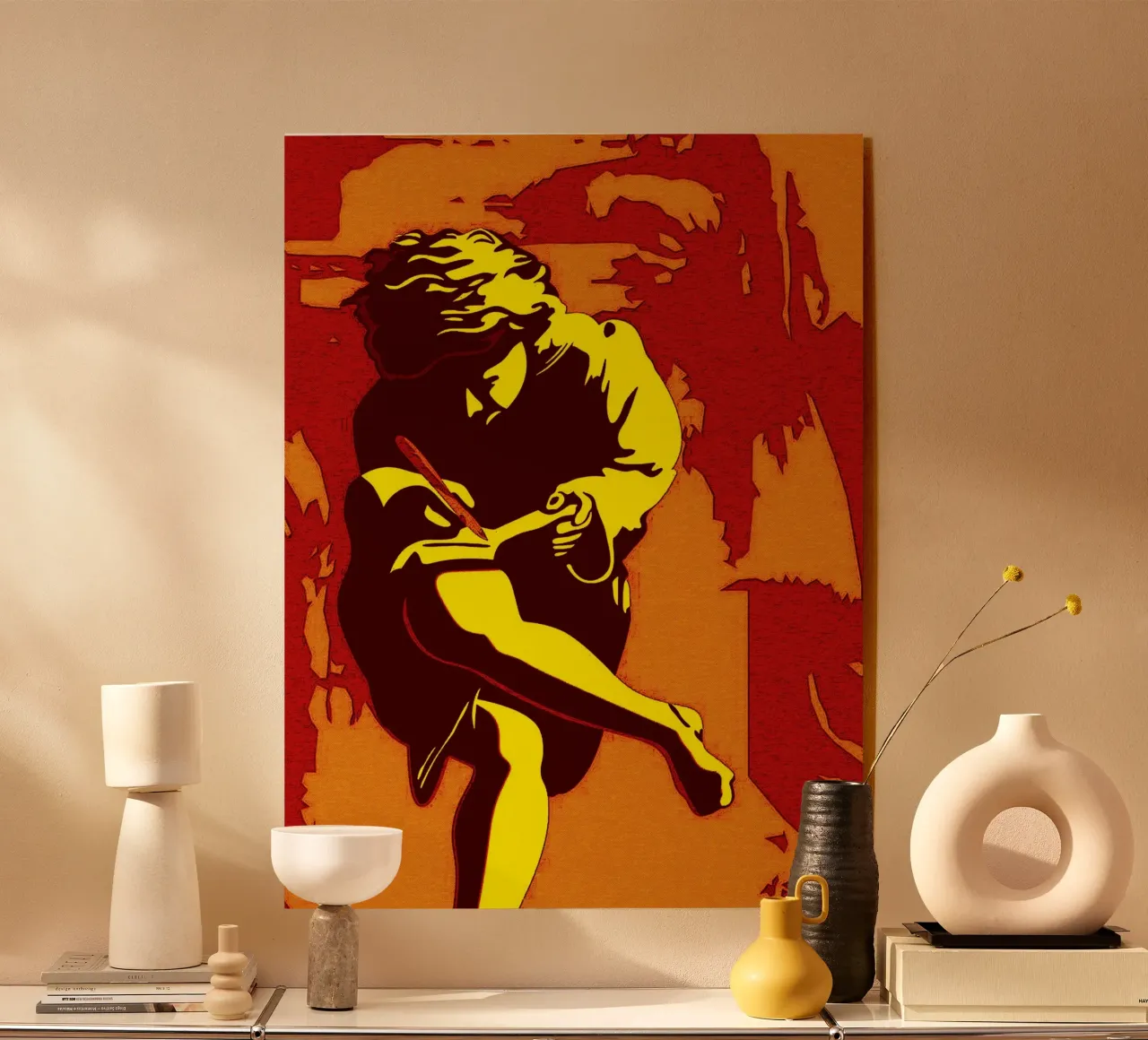 AC/DC Band Art plexiglass da vanhesling