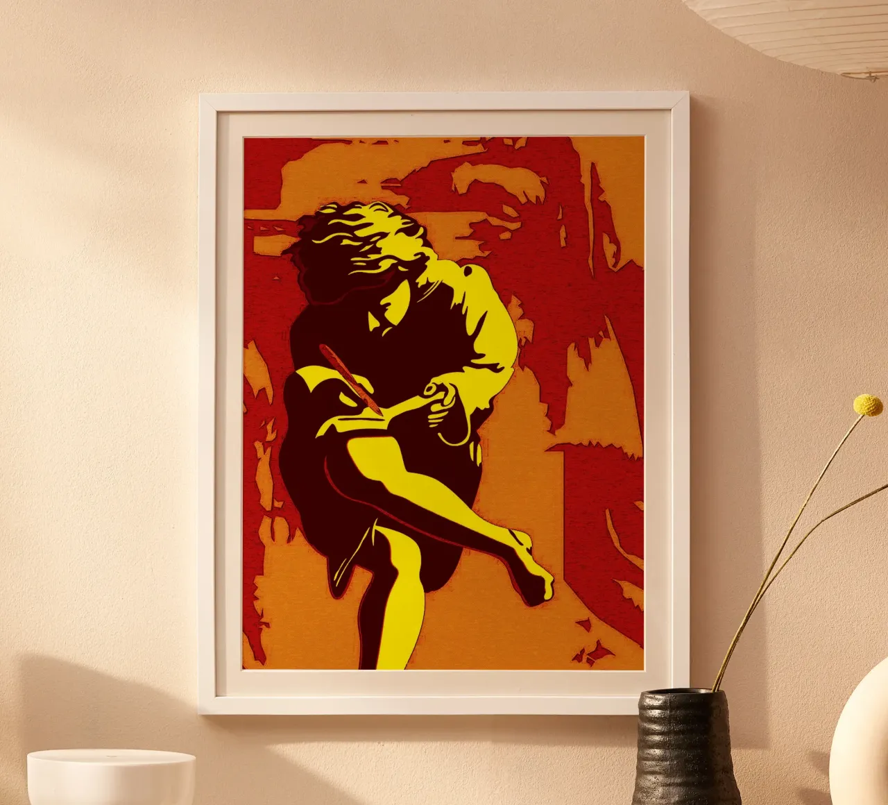 AC/DC Band Art carta hahnemühle da vanhesling