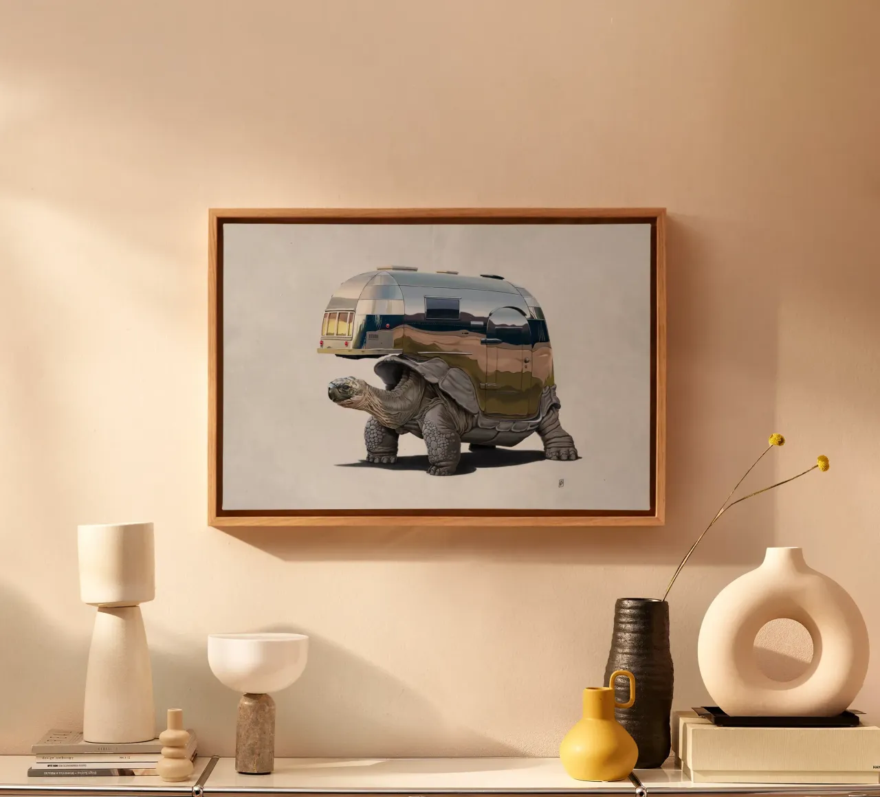 Pimp My Ride (Wordless) tela con Cornice a cassetta da Rob Art | Illustration