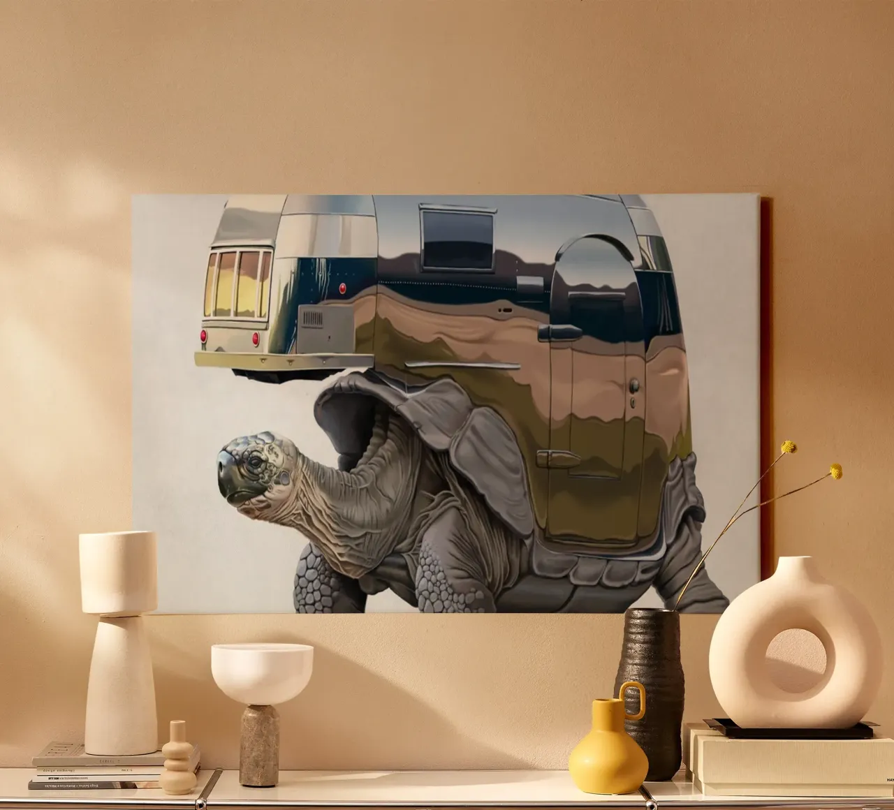 Pimp My Ride (Wordless) tela con Cornice a cassetta da Rob Art | Illustration