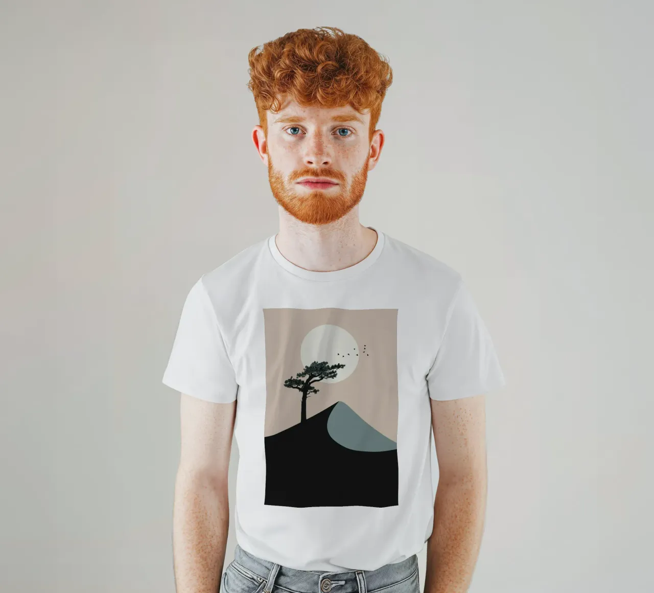 A Tree Bends in Kyoto t-shirt da Pure