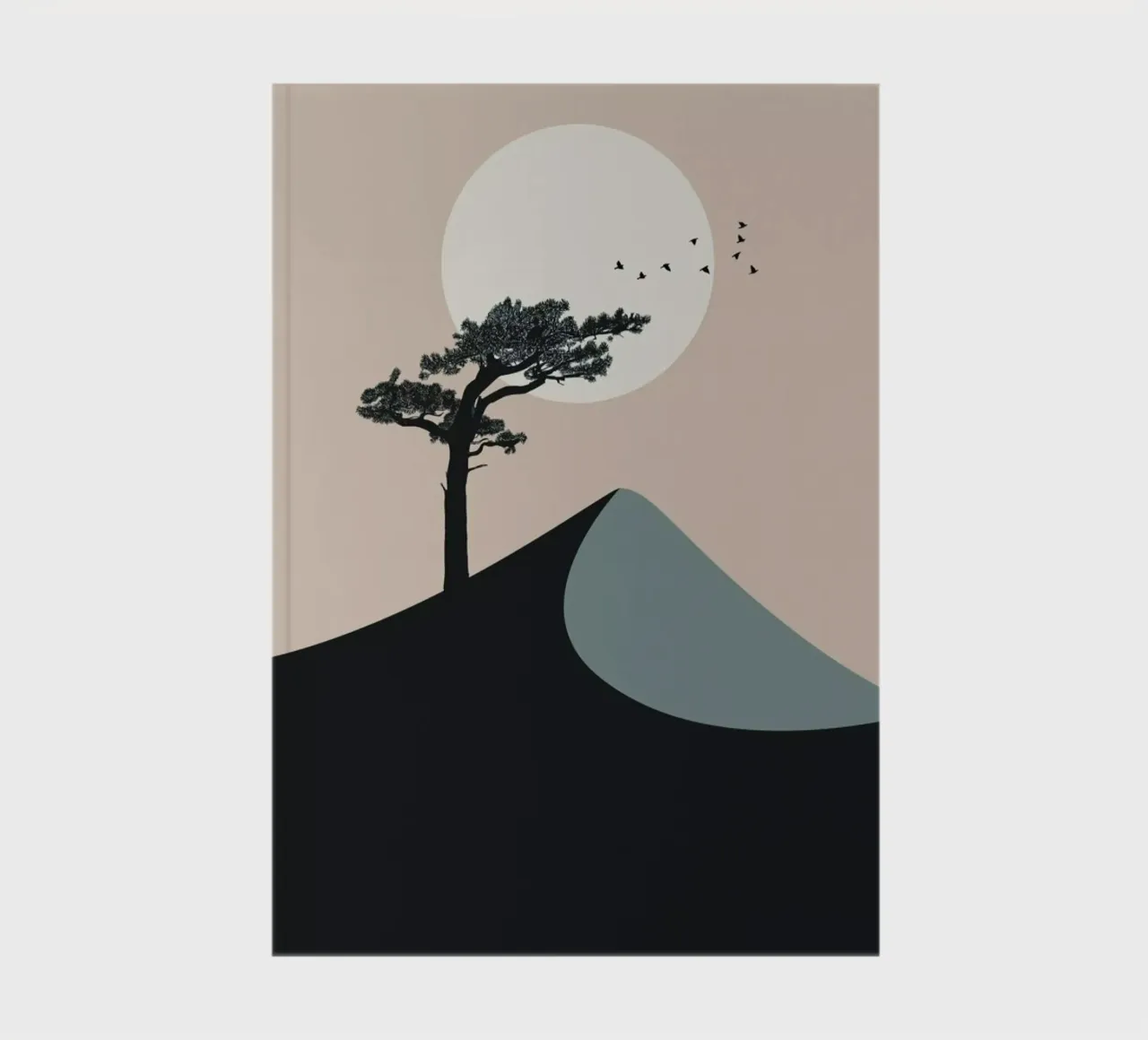 A Tree Bends in Kyoto notebook by Pure
