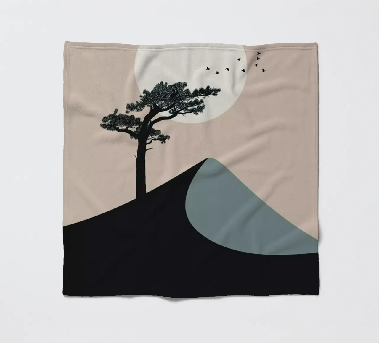 A Tree Bends in Kyoto coperta in pile da Pure