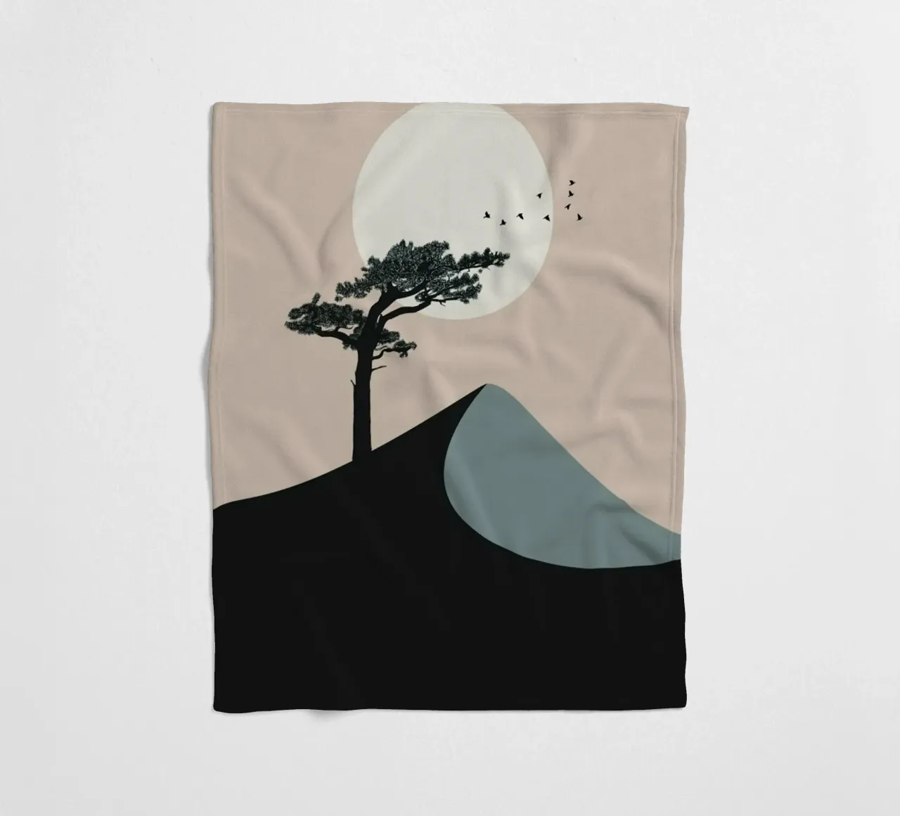 A Tree Bends in Kyoto coperta in pile da Pure
