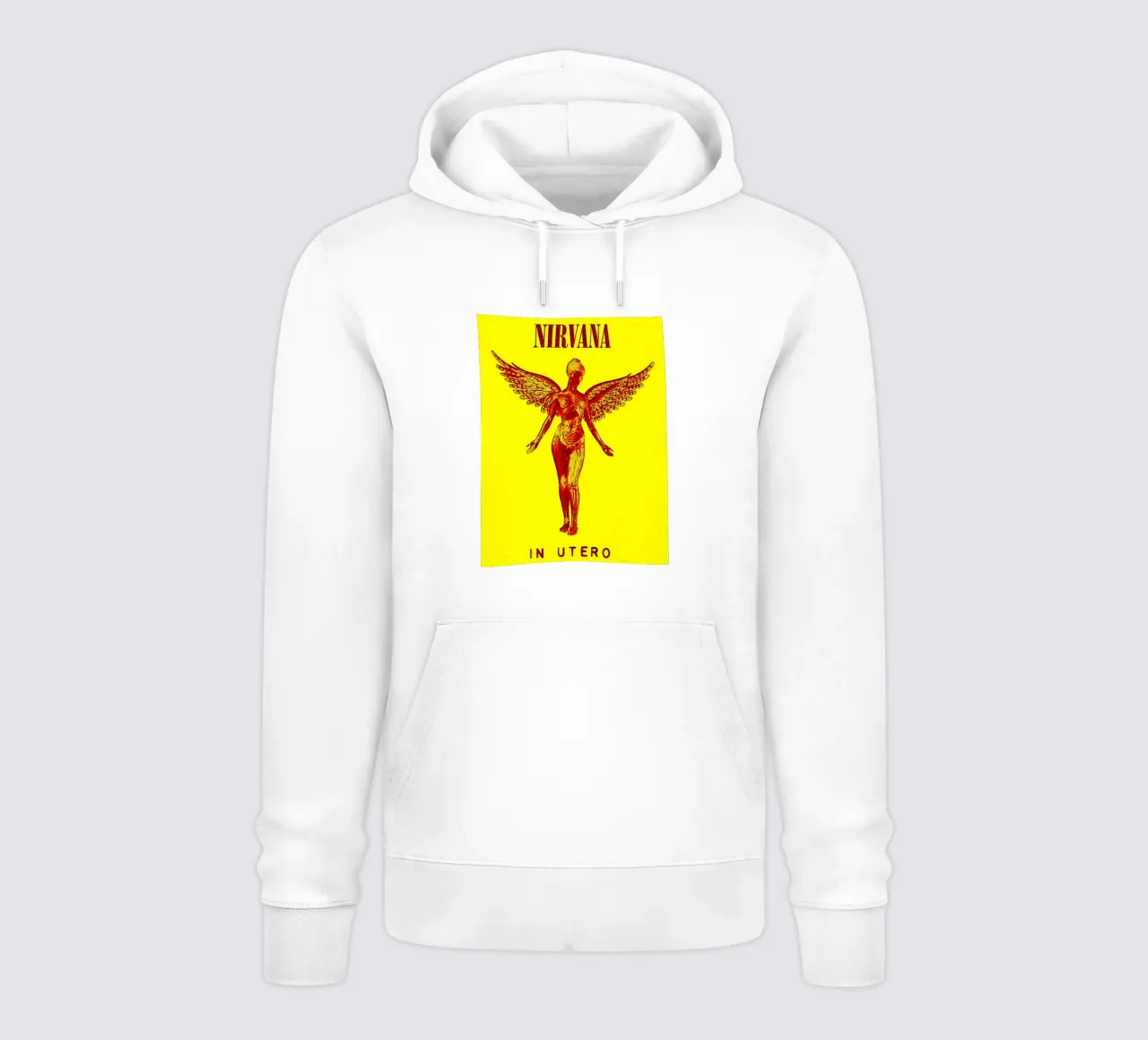 Nirvana Band Art felpa con cappuccio da vanhesling
