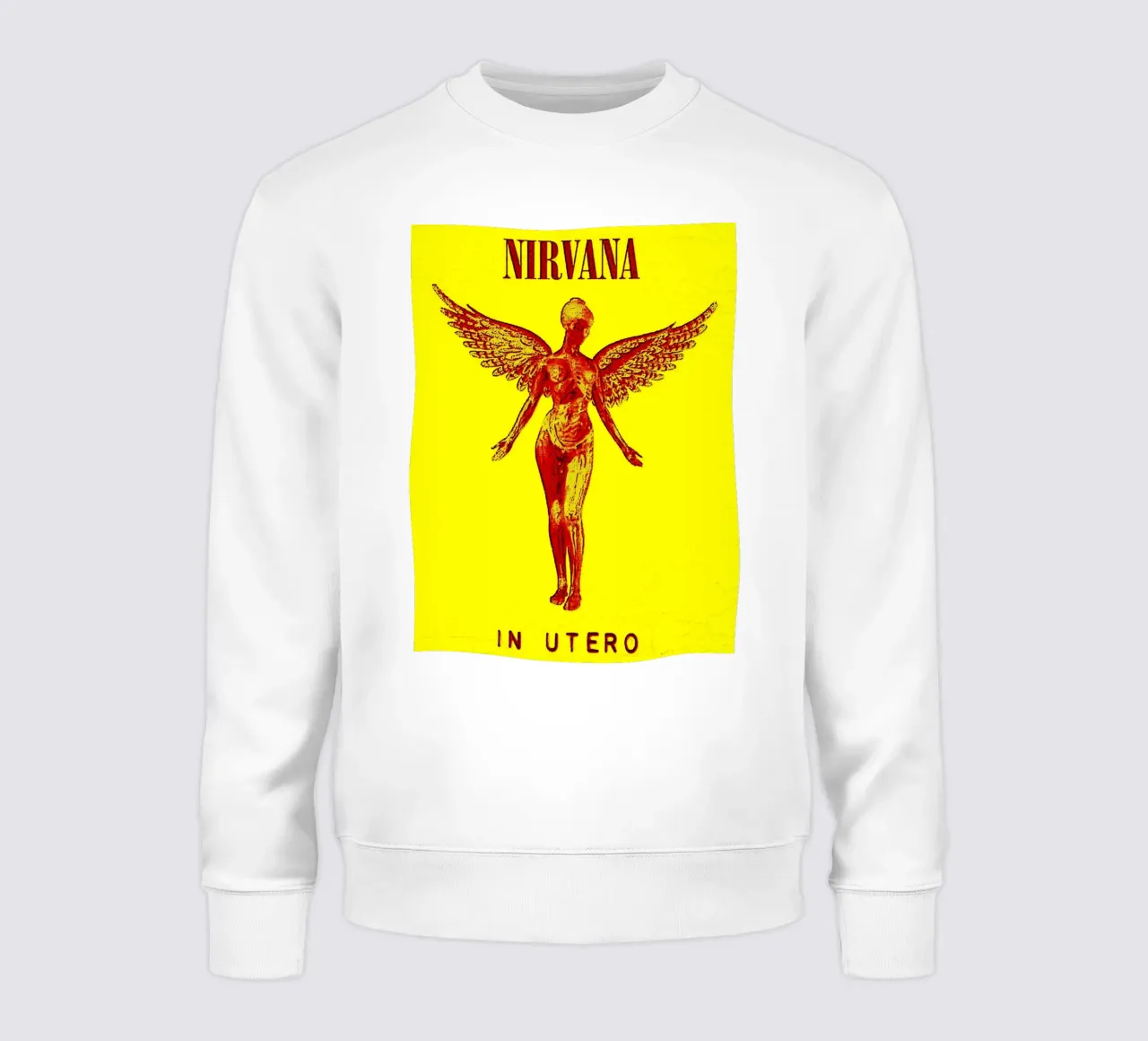 Nirvana Band Art felpa da vanhesling