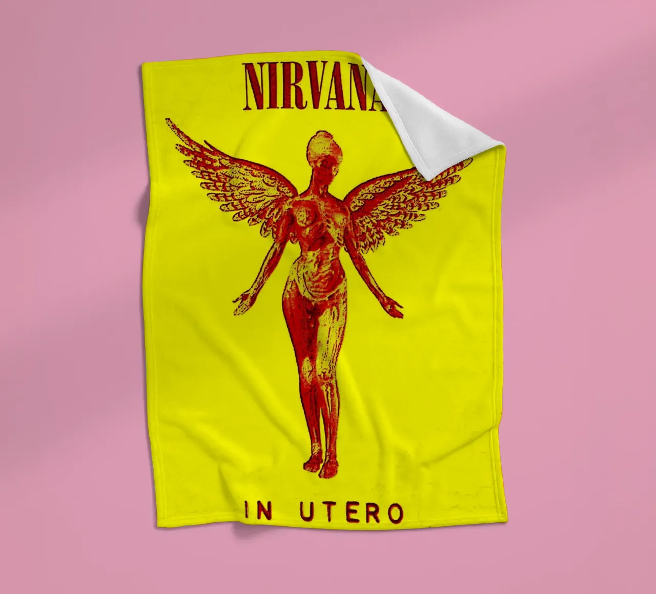 Nirvana Band Art coperta in pile da vanhesling