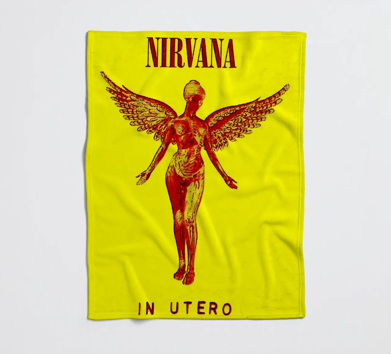Nirvana Band Art coperta in pile da vanhesling