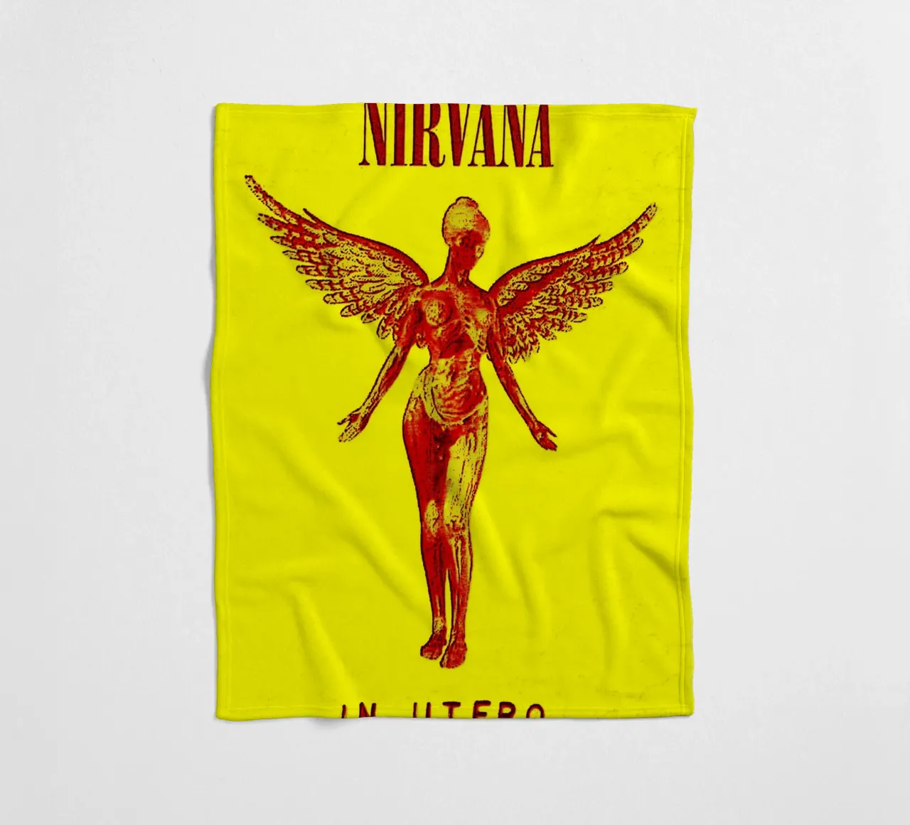 Nirvana Band Art coperta in pile da vanhesling