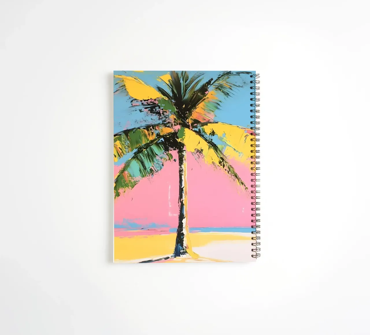 Palm tree spiral notebook by IamHomeStudio