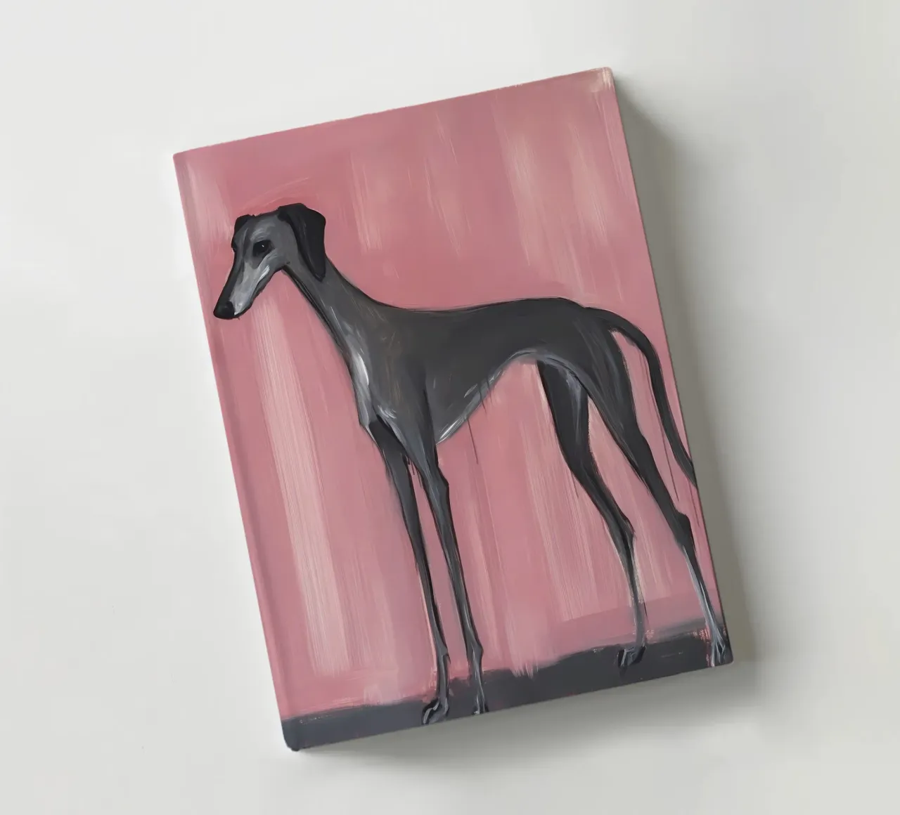 Greyhound notebook by IamHomeStudio