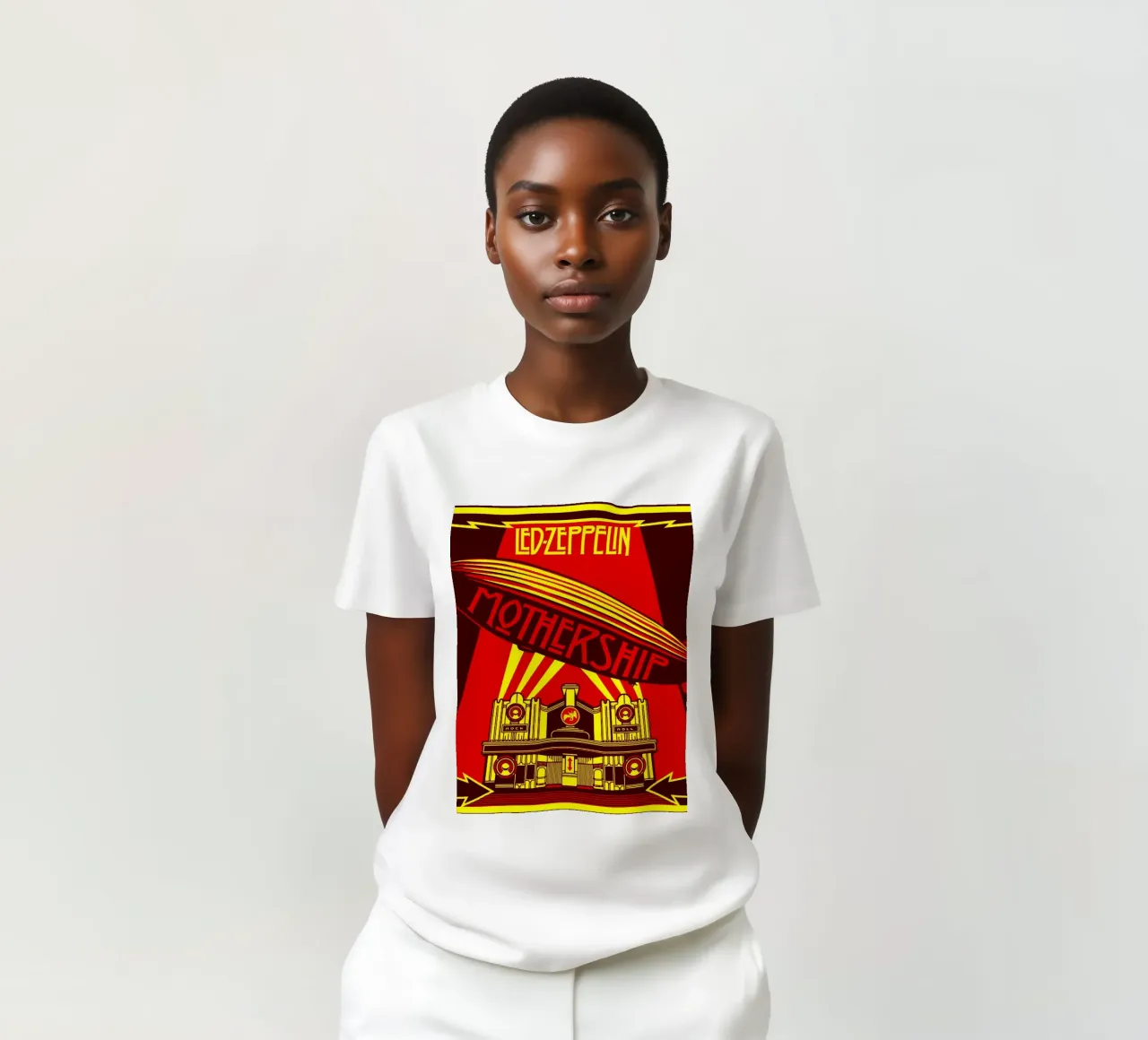 Led Zeppelin Band Art t-shirt by vanhesling