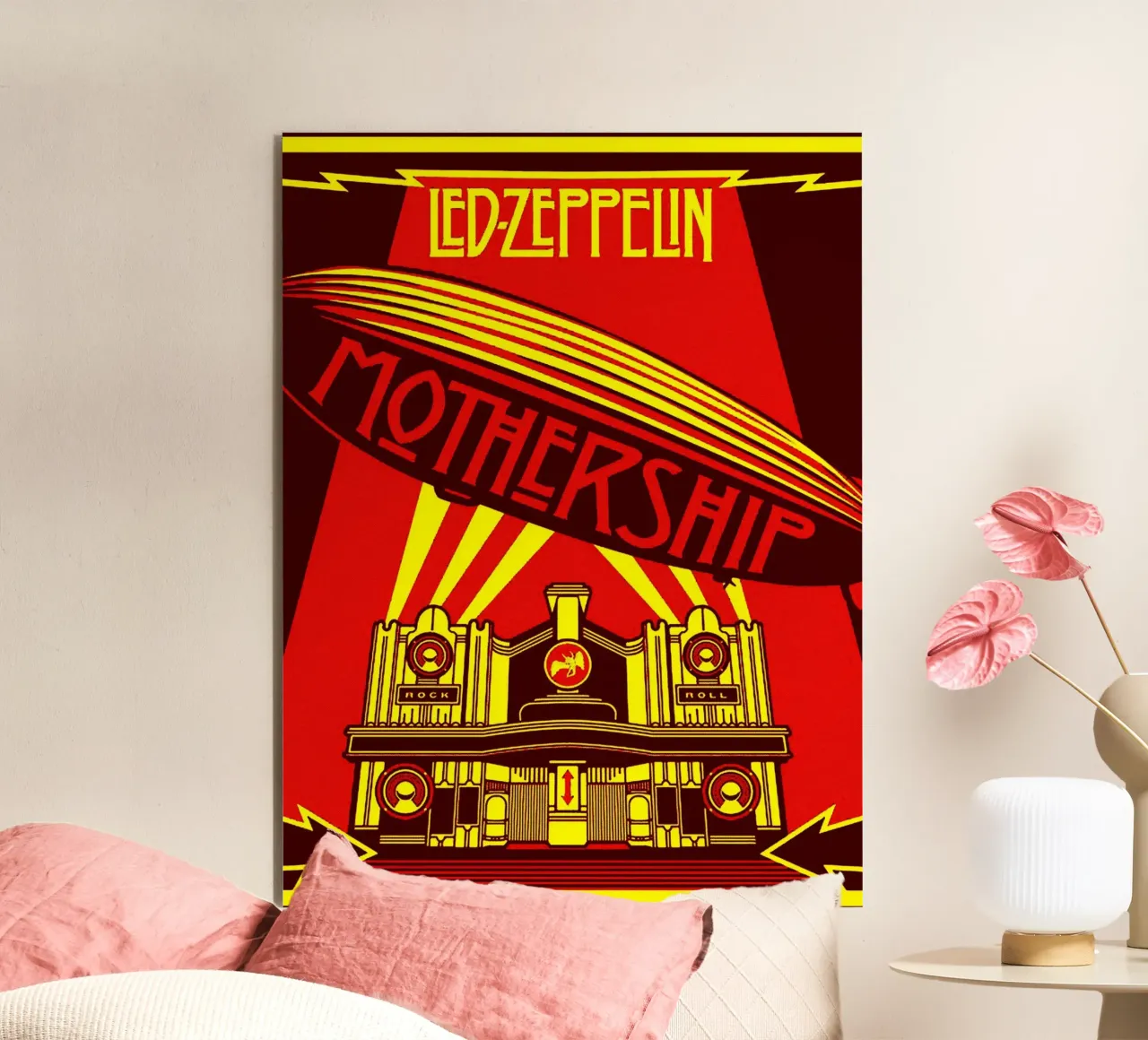 Led Zeppelin Band Art forex plate by vanhesling