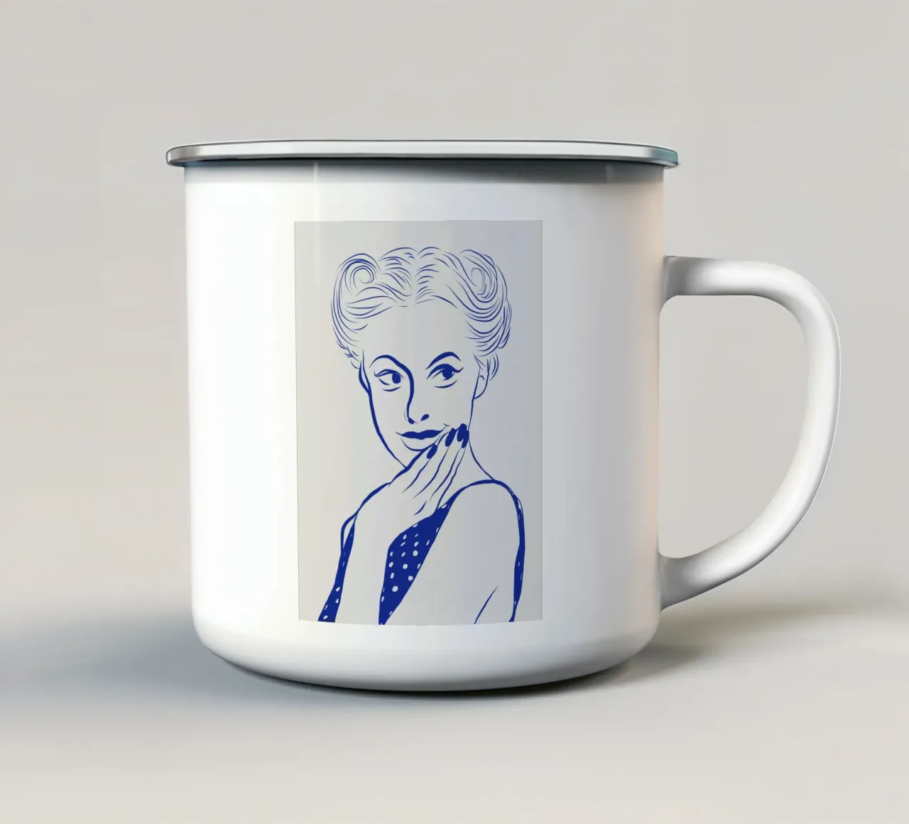 Insonnia 12 tazza in smalto da Little Dean