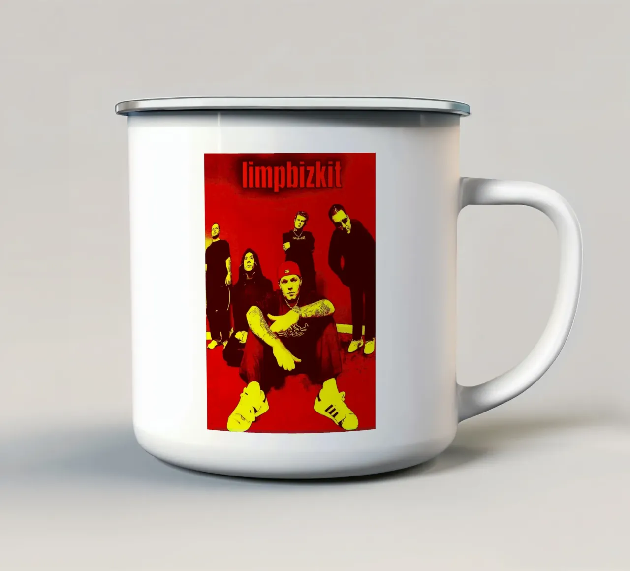 Limp Bizkit tazza in smalto da vanhesling