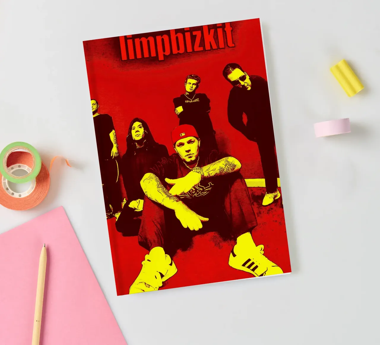 Limp Bizkit notebook by vanhesling