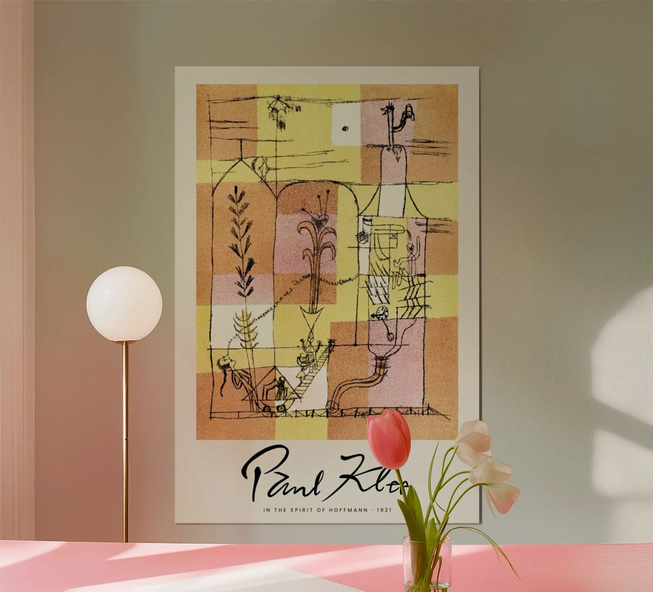 Klee - In The Spirit Of Hoffmann poster by Vintage by JUNIQE
