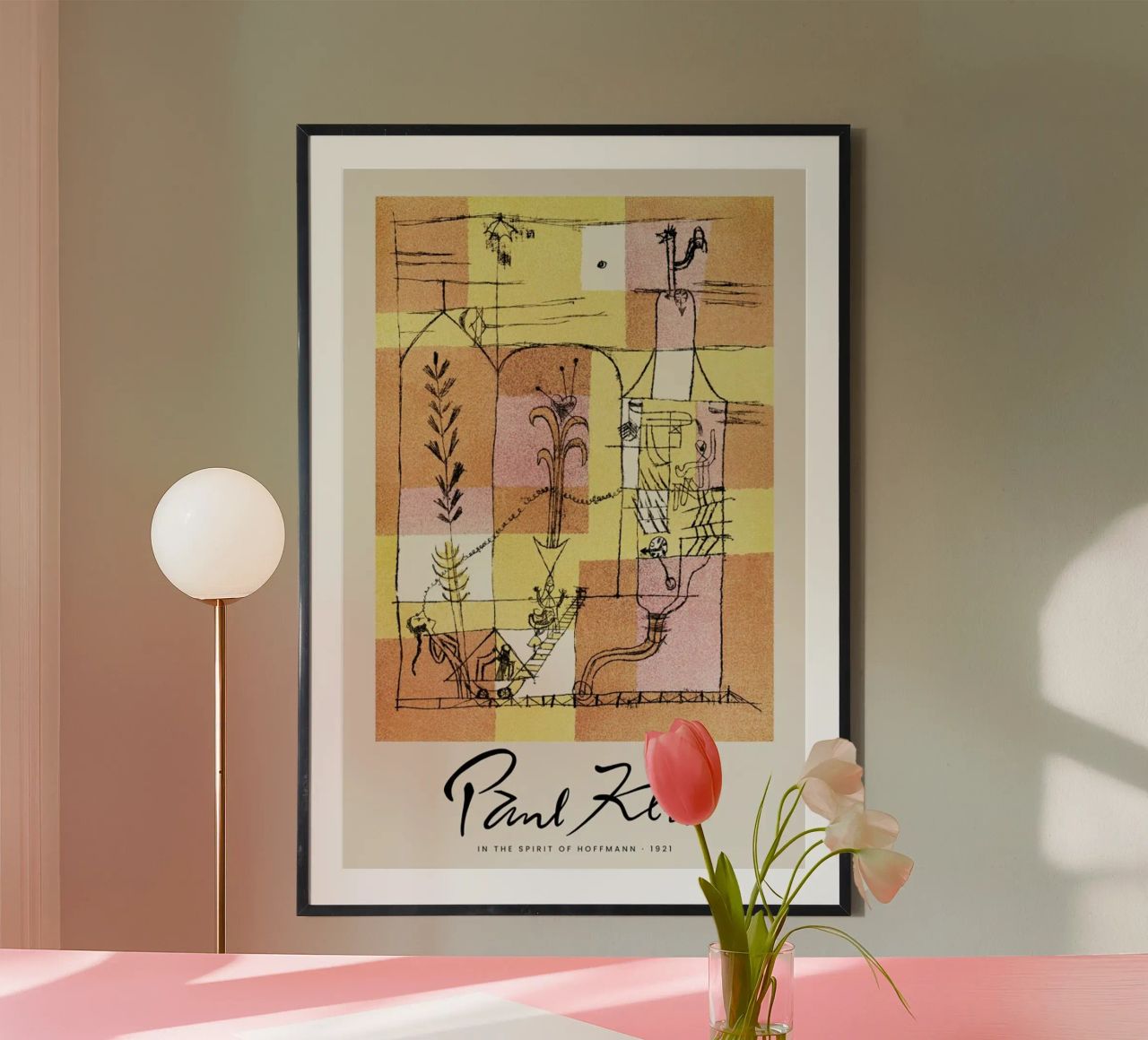 Klee - In The Spirit Of Hoffmann poster by Vintage by JUNIQE