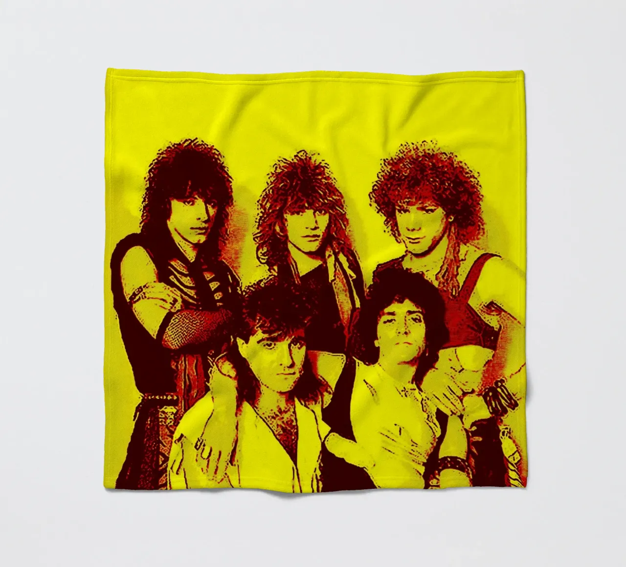 Bon Jovi Band Art manta de franela de vanhesling