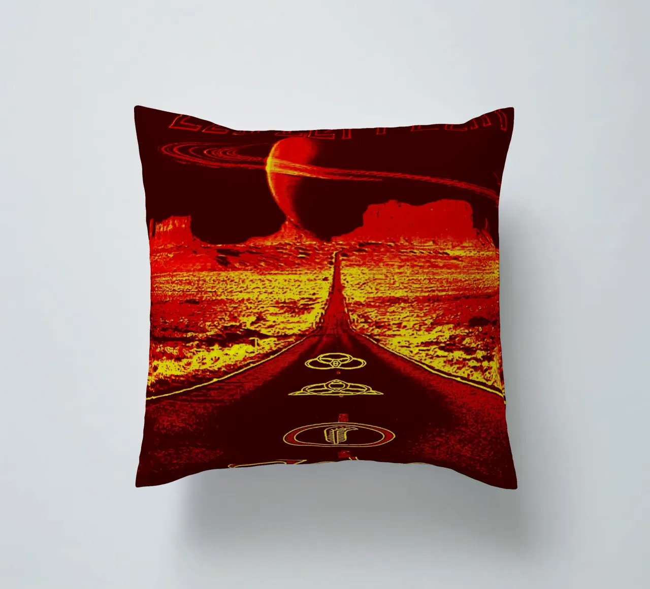 Led Zeppelin Band Art cuscino da vanhesling