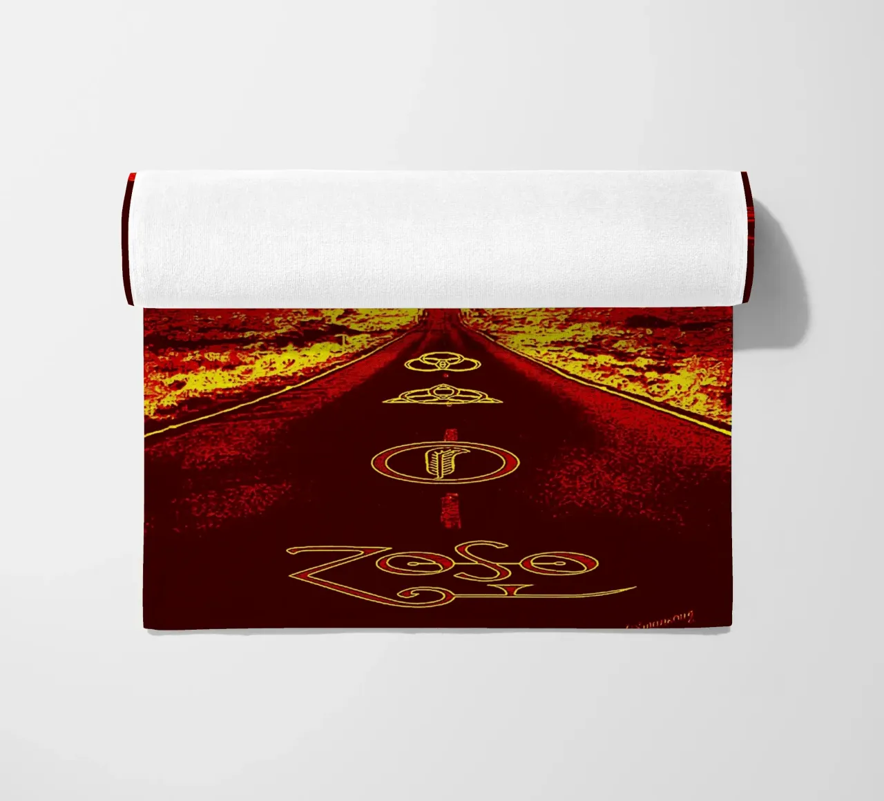 Led Zeppelin Band Art telo mare da vanhesling