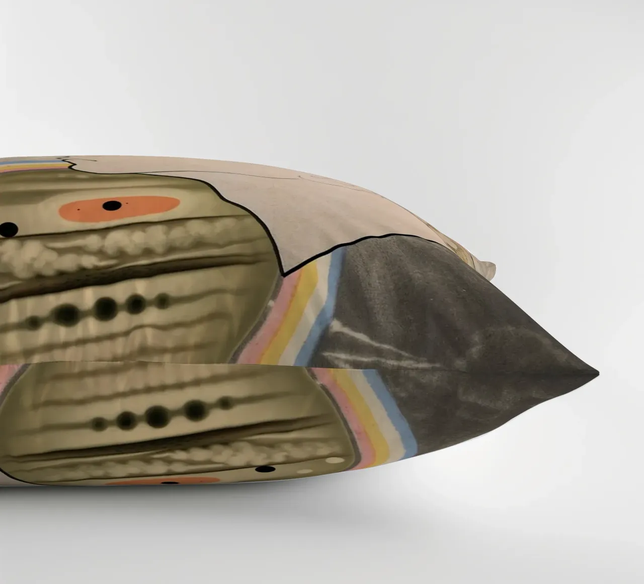 Cosmic Cortex | Press Play Art Print Collage decorative cushion by Press Play Art Prints