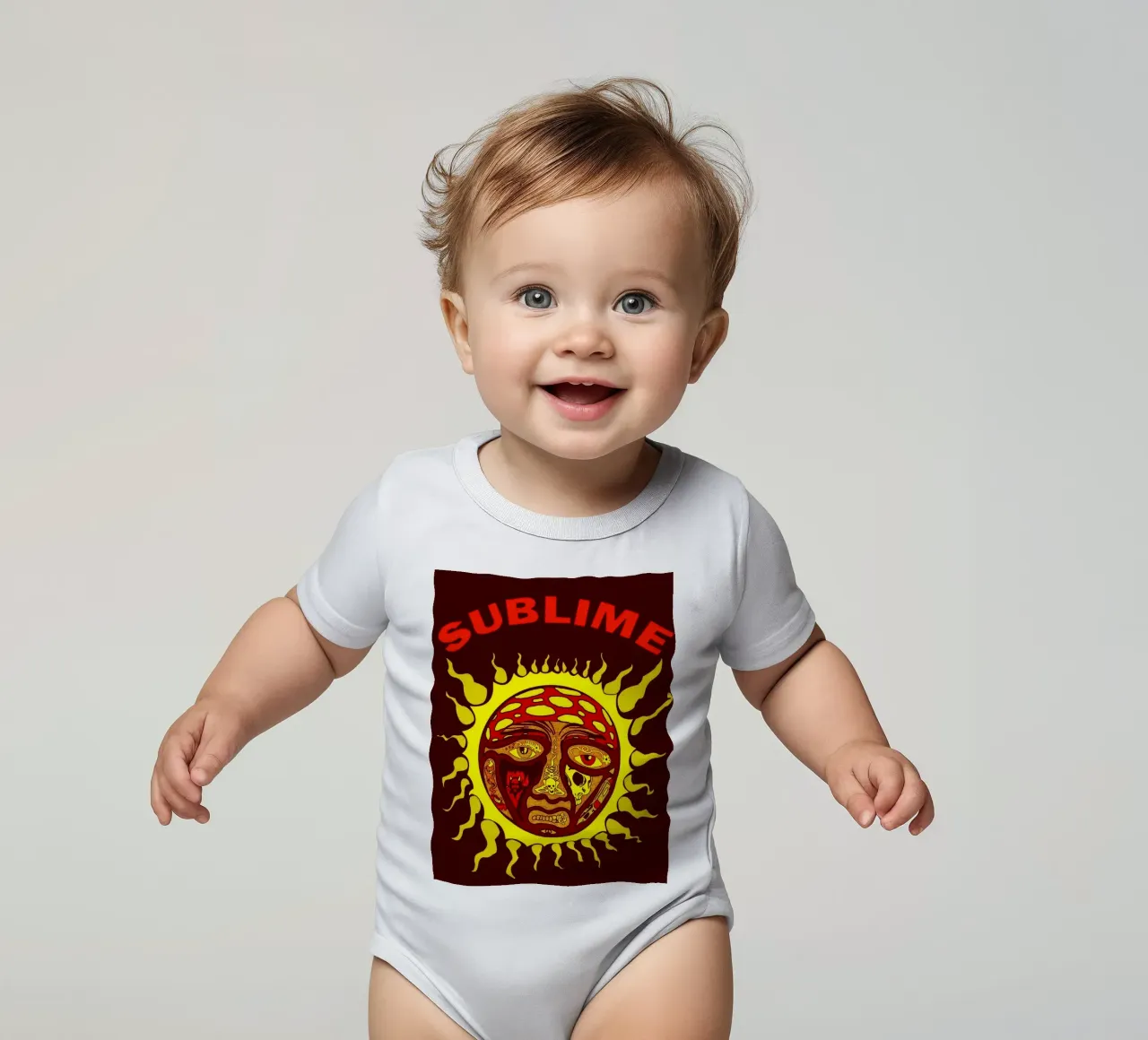 Sublime Band Art body neonato maniche corte da vanhesling