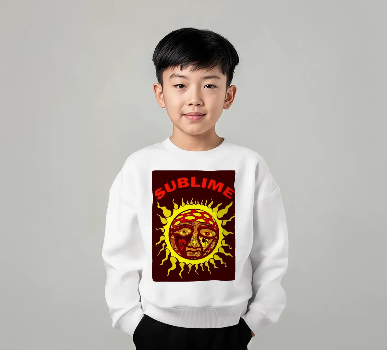 Sublime Band Art felpa bambino da vanhesling
