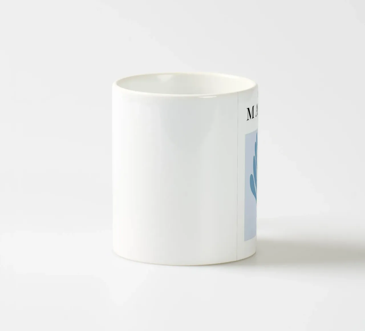 foglie pendenti tazza in ceramica da sazkia art