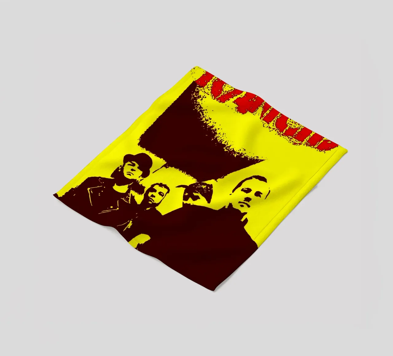 Rancid Band Art fleece blanket by vanhesling
