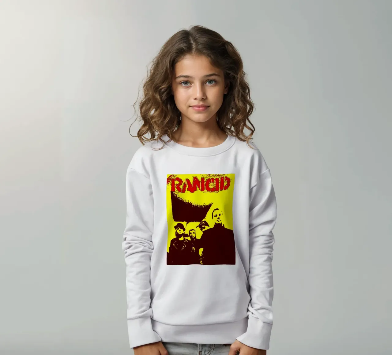 Rancid Band Art kids sweatshirt by vanhesling