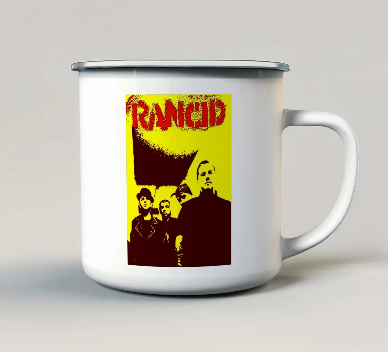 Rancid Band Art tazza in smalto da vanhesling