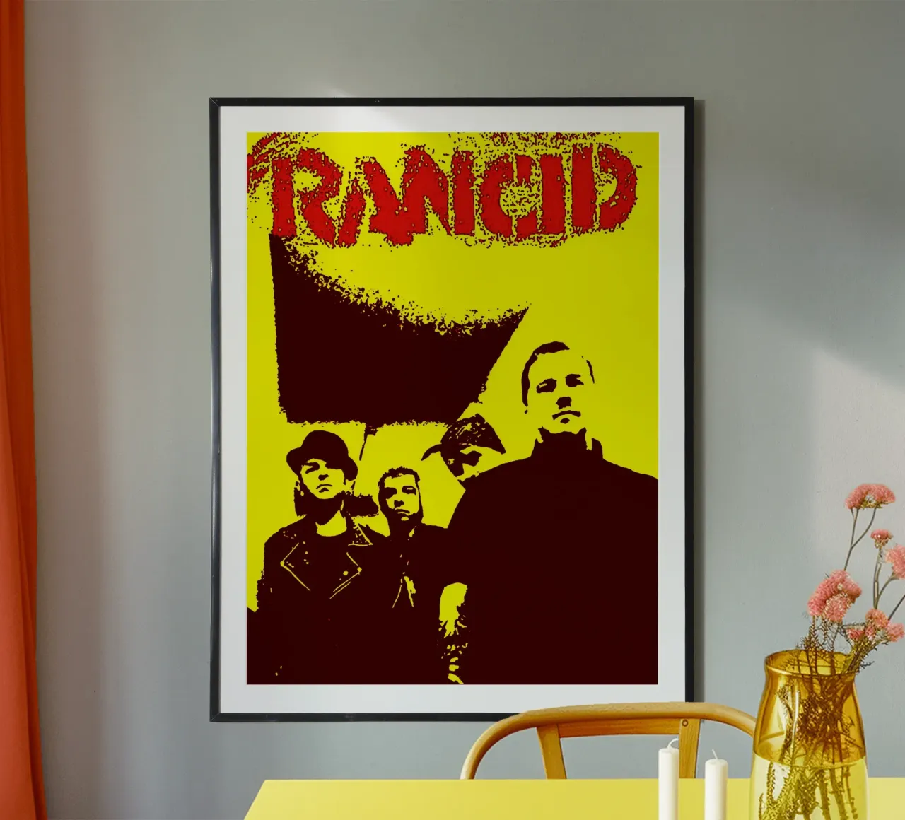 Rancid Band Art carta hahnemühle da vanhesling