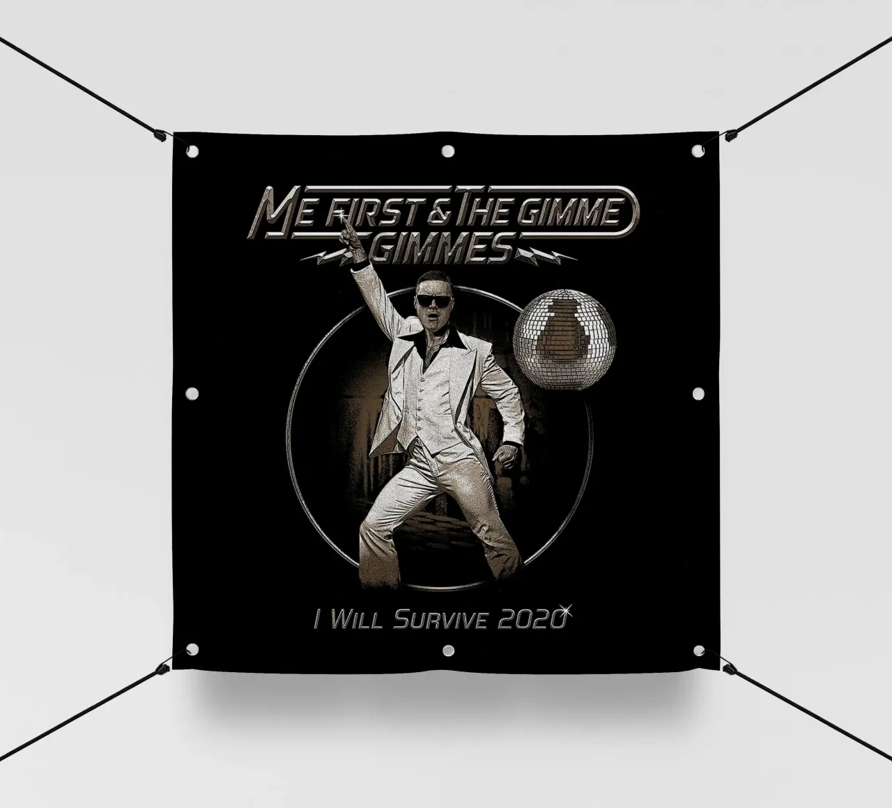 Me First and the Gimme Gimmes I Will Survive 2020 telo in pvc da aylaholic