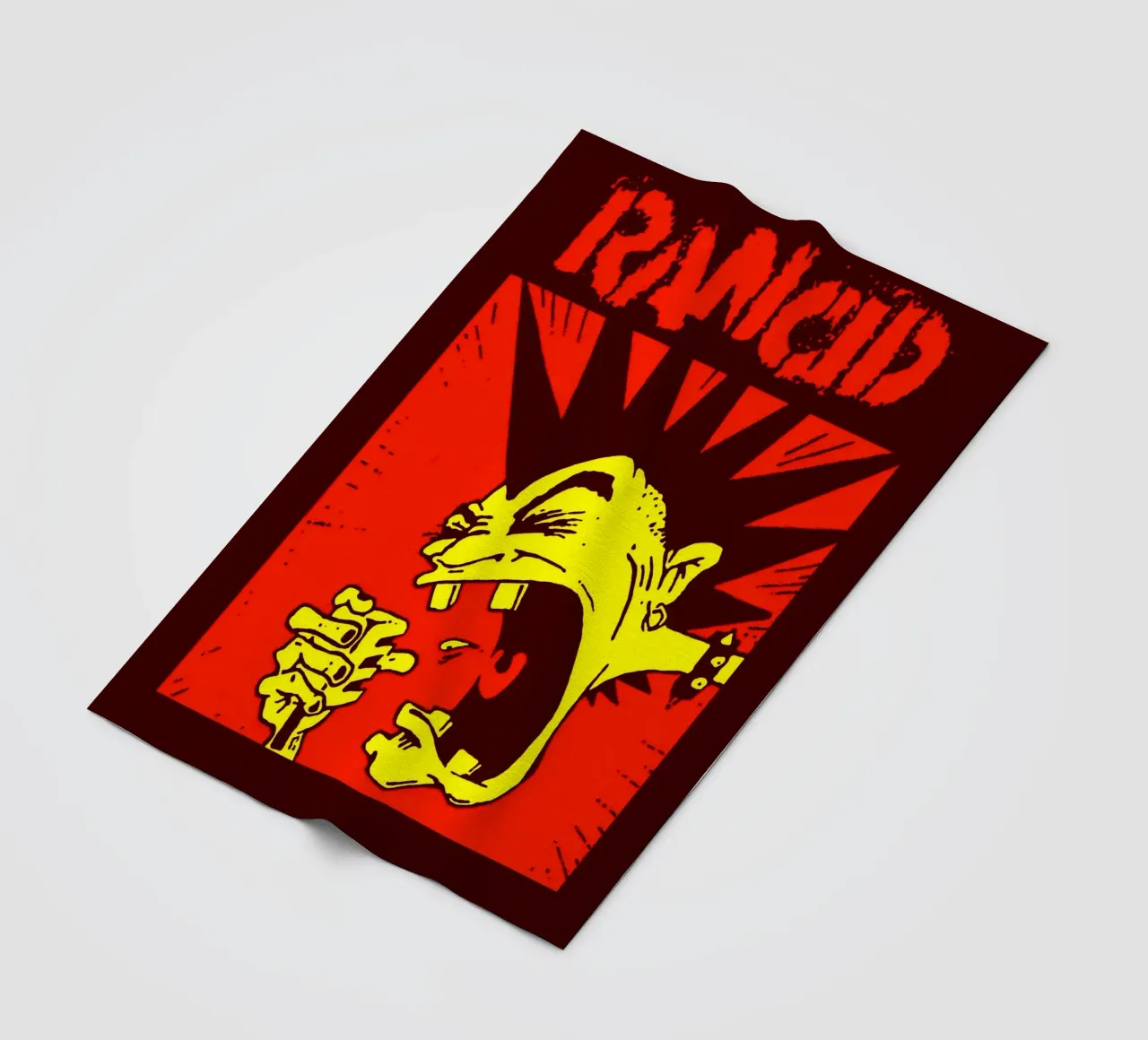 Rancid Band Art coperta in pile da vanhesling