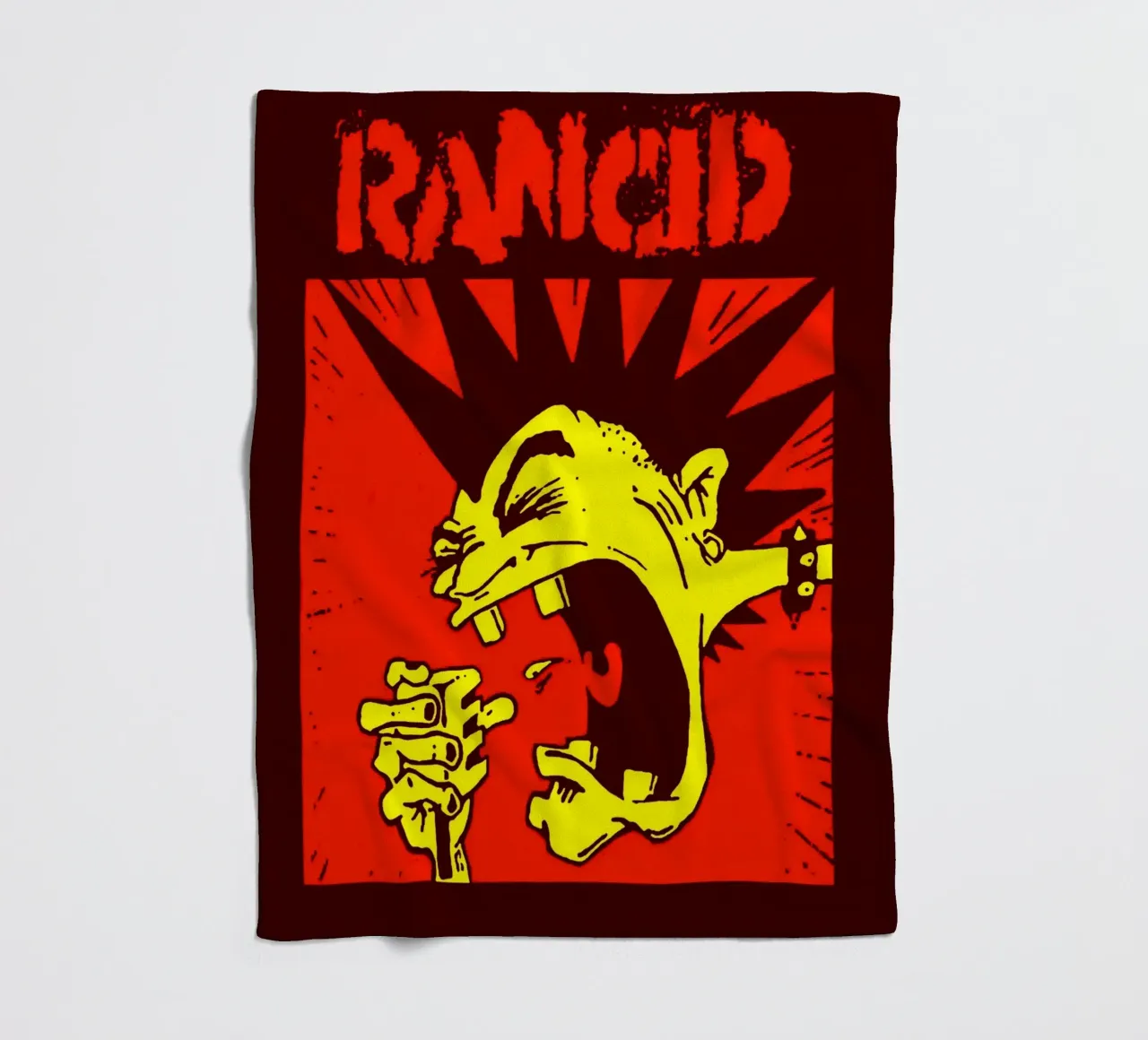 Rancid Band Art coperta in pile da vanhesling
