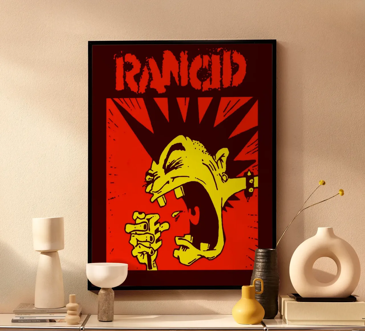 Rancid Band Art hahnemühle by vanhesling