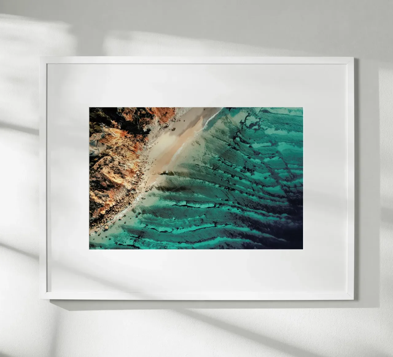 Morning Coast poster by Sebastian Hilgetag