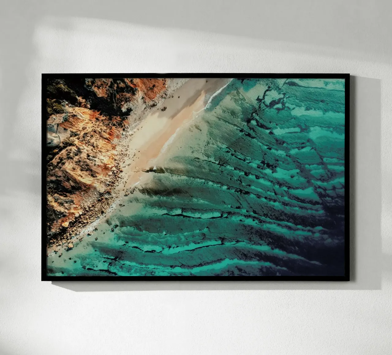 Morning Coast poster by Sebastian Hilgetag