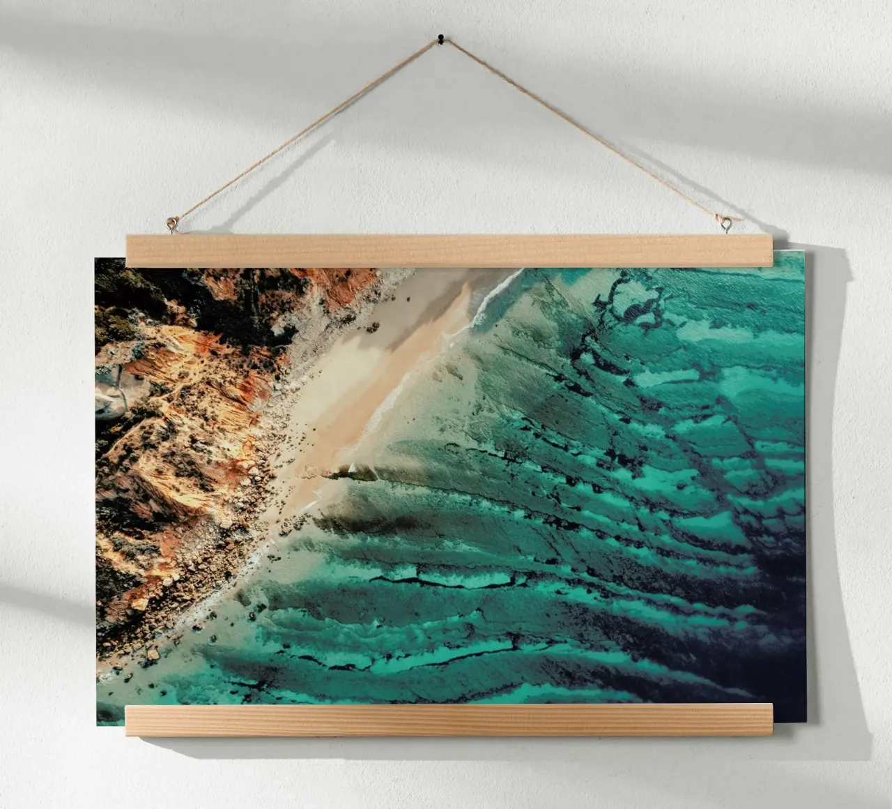 Morning Coast poster by Sebastian Hilgetag