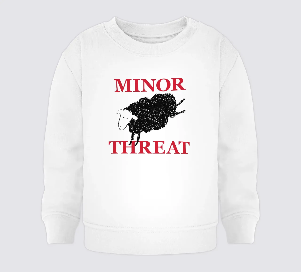 Minor Threat Baby Sweatshirt von aylaholic