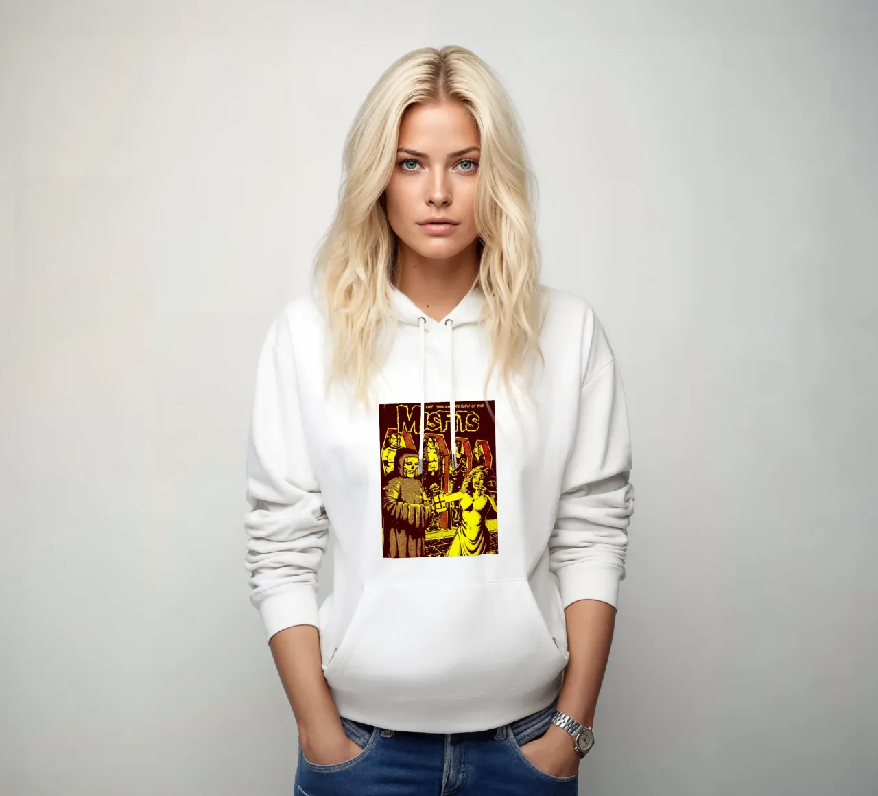 Misfits Band Art hoodie by vanhesling