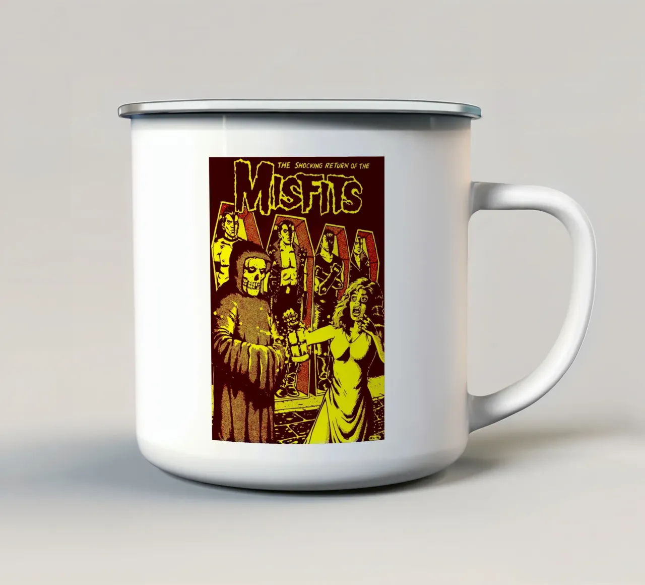Misfits Band Art tazza in smalto da vanhesling