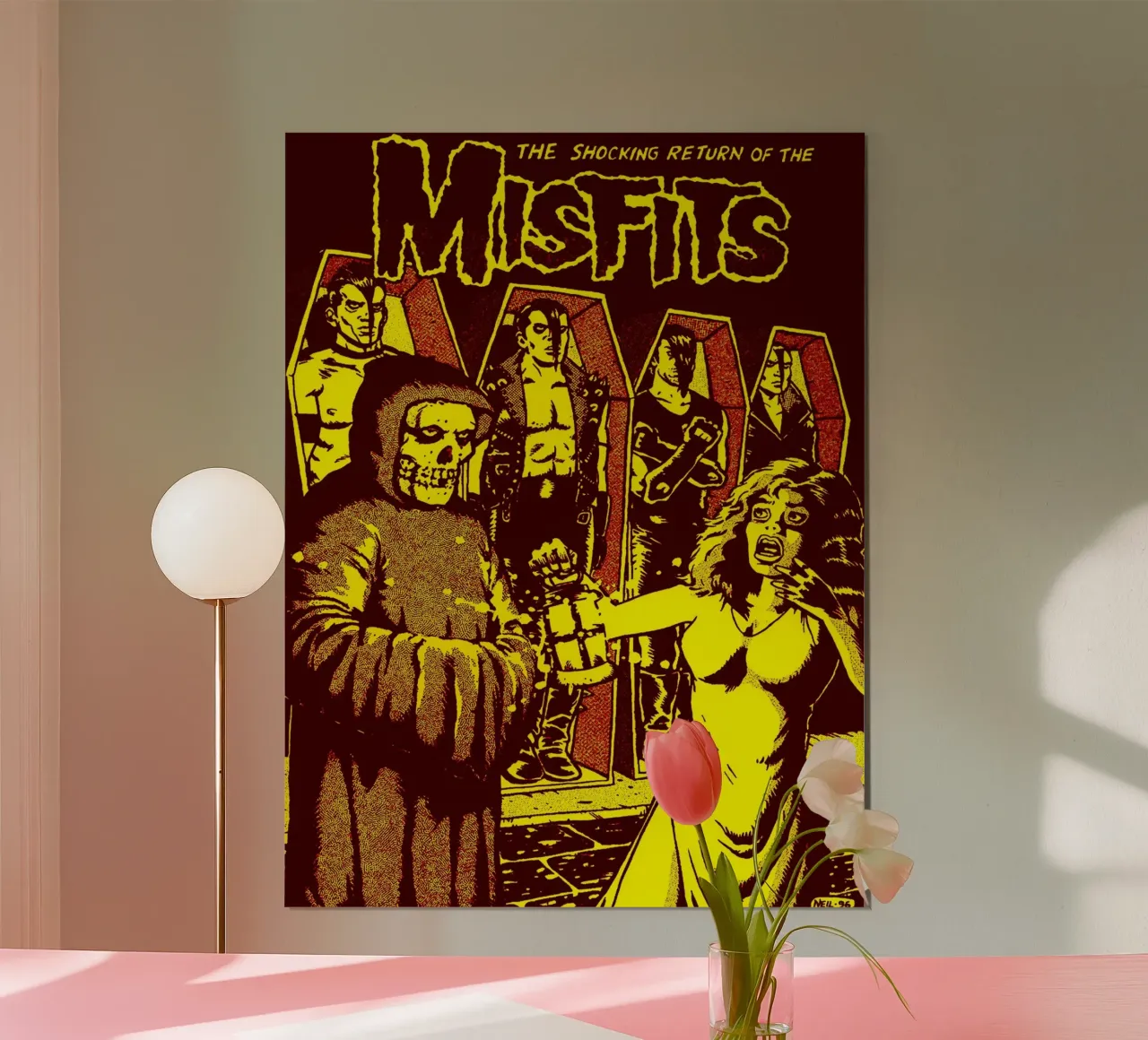Misfits Band Art poster van vanhesling