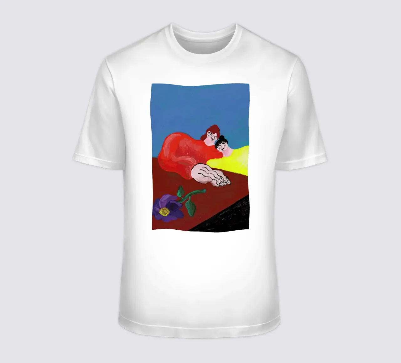 Datenight t-shirt da Nudes and Croissants