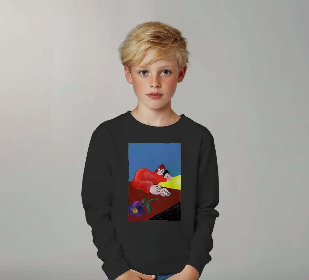 Datenight felpa bambino da Nudes and Croissants