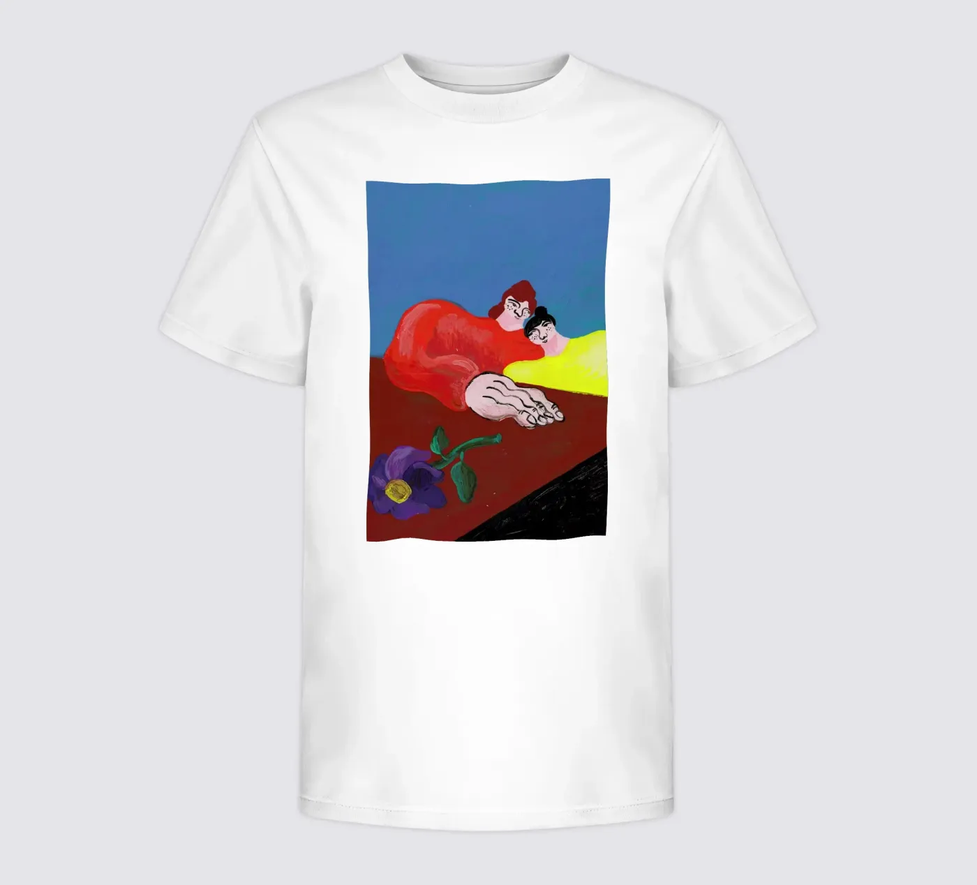 Datenight kinder t-shirt van Nudes and Croissants