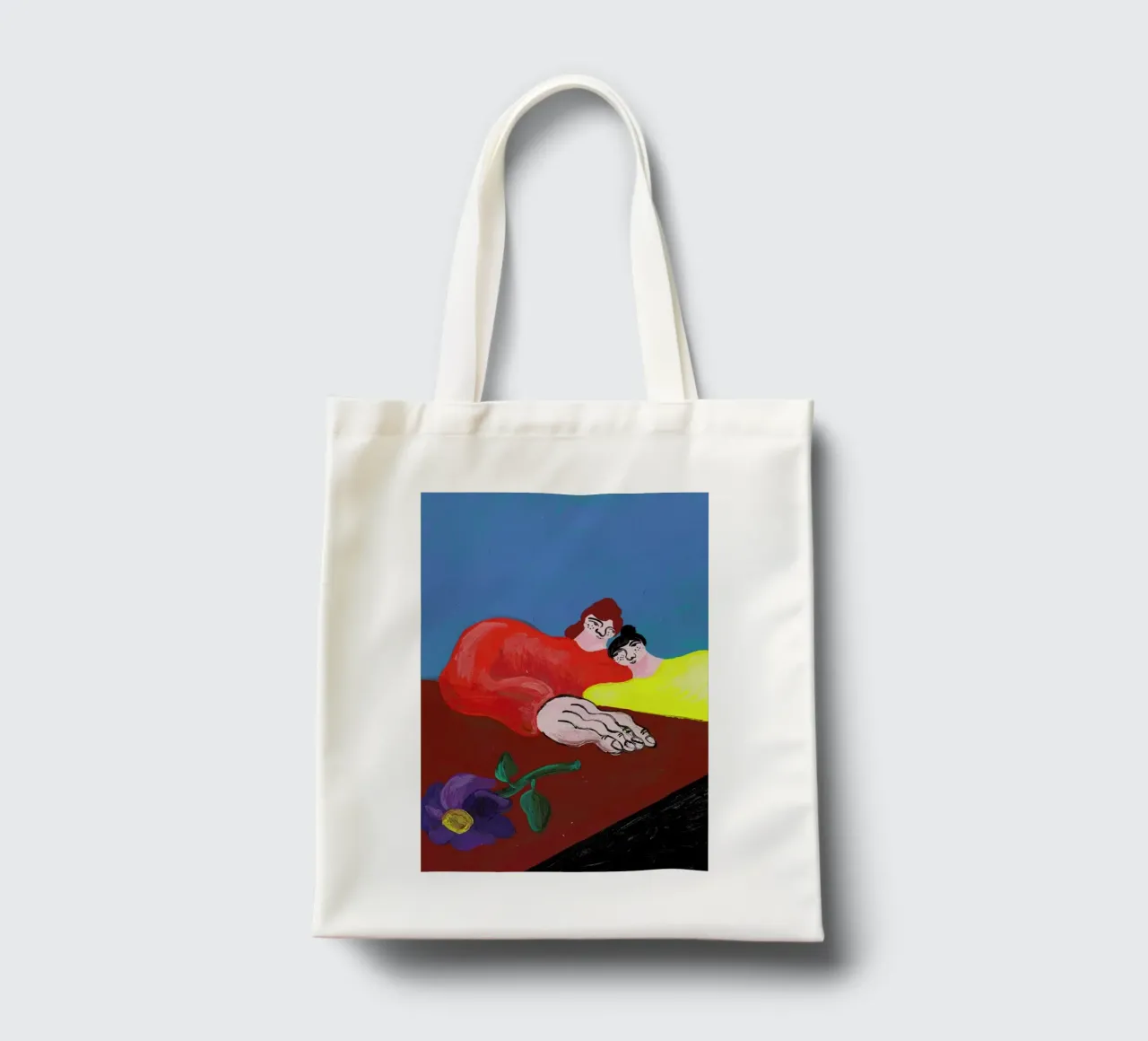 Datenight borsa in juta da Nudes and Croissants