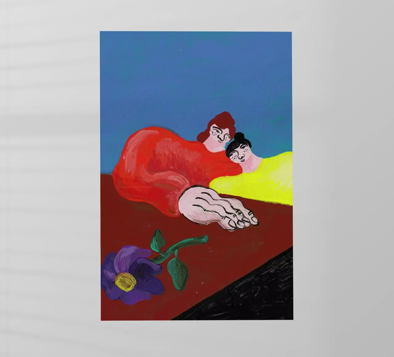 Datenight film rétro-éclairé de Nudes and Croissants